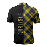 Carlisle Tartan Polo Shirt Half of Me - Cross Style